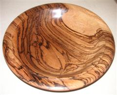 Bill's winning zebrano bowl